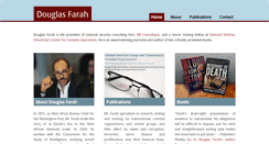 Desktop Screenshot of douglasfarah.com