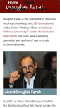 Mobile Screenshot of douglasfarah.com